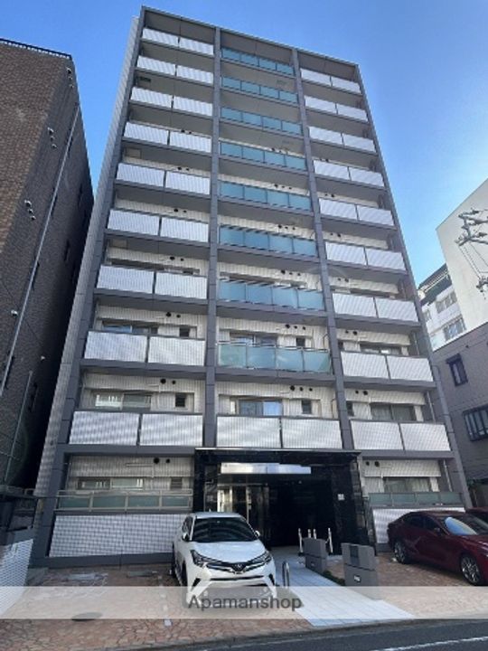 広島県広島市中区東白島町の賃貸マンションの外観