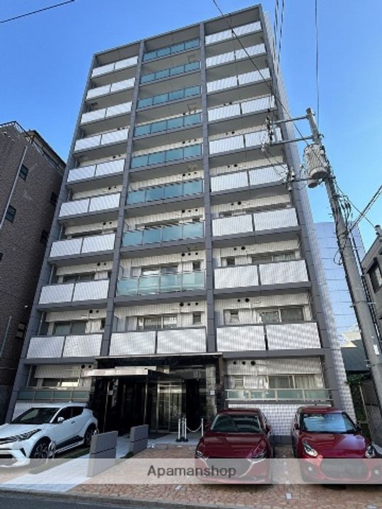 広島県広島市中区東白島町の賃貸マンションの外観
