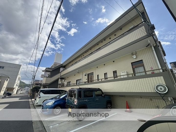 広島県広島市南区宇品東2丁目の賃貸マンションの外観