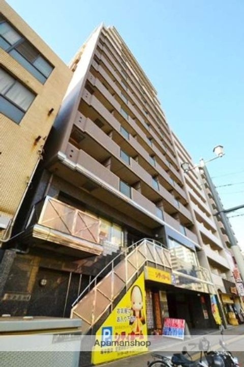 広島県広島市中区榎町の賃貸マンションの外観