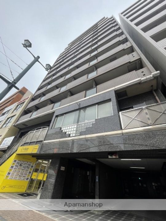 広島県広島市中区榎町の賃貸マンションの外観