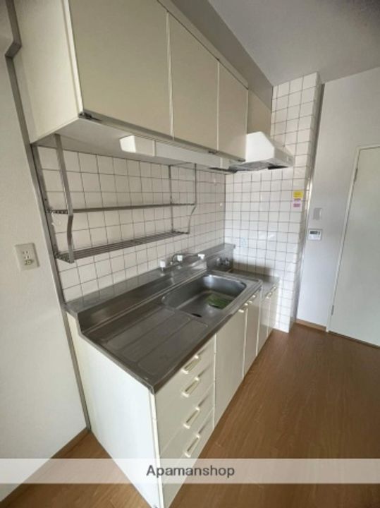 広島県広島市中区舟入川口町の賃貸マンションのキッチン