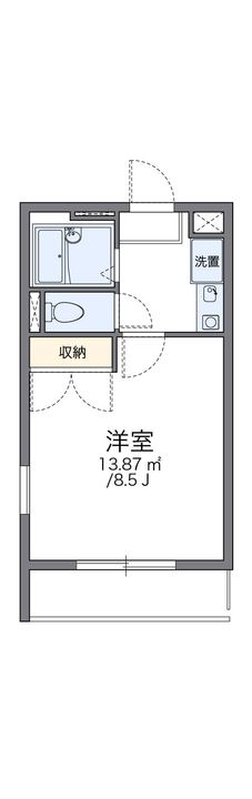 レオパレスマサトの間取り