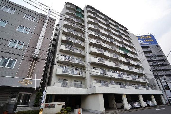 広島県広島市東区光町1丁目の賃貸マンションの外観