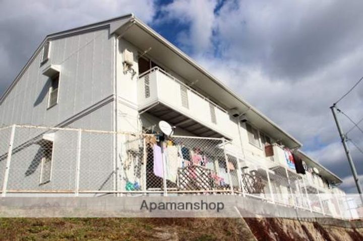 広島県広島市西区古江東町の賃貸アパートの外観