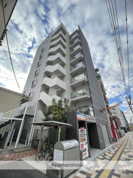 広島県広島市中区平野町の賃貸マンションの外観