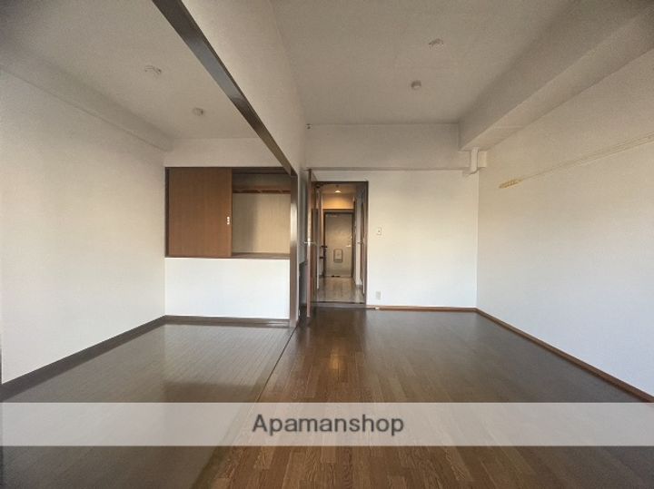 広島県広島市中区中島町の賃貸マンションの居間