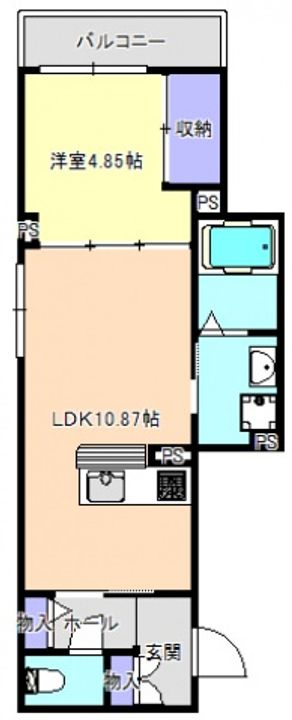 FT・MEビル303号室の間取り