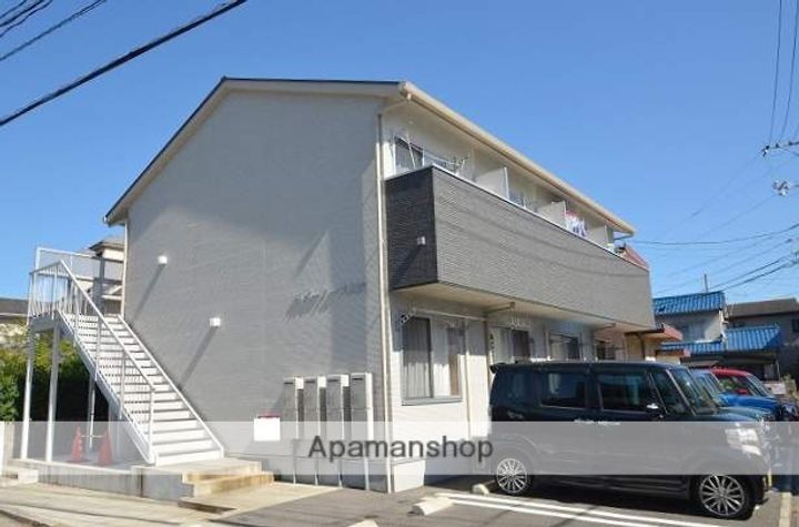 広島県広島市安佐南区川内1丁目の賃貸アパートの外観