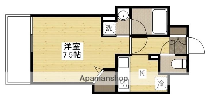 広島県広島市南区段原3丁目の賃貸マンションの間取り
