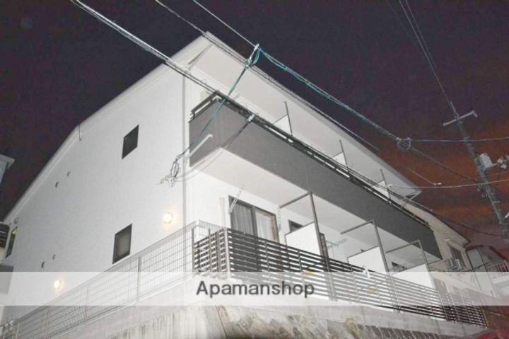 広島県広島市東区牛田新町3丁目の賃貸アパートの外観