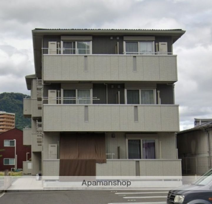 広島県広島市安佐北区可部3丁目の賃貸アパートの外観