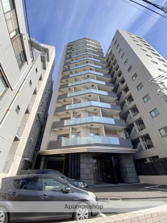 広島県広島市中区東白島町の賃貸マンションの外観
