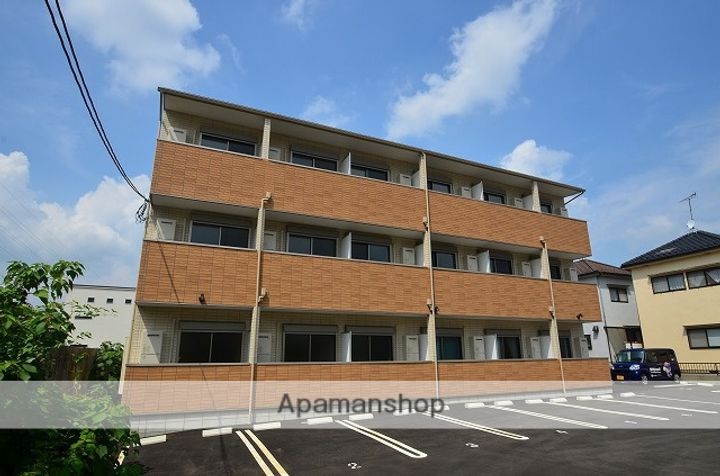 広島県広島市安佐北区口田南1丁目の賃貸アパートの外観
