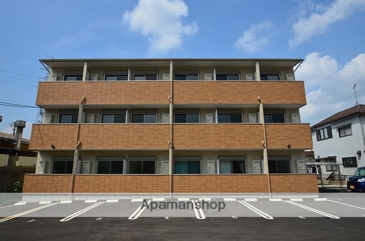 広島県広島市安佐北区口田南1丁目の賃貸アパートの外観