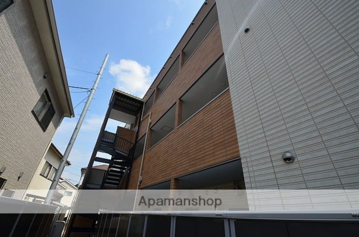 広島県広島市安佐北区口田南1丁目の賃貸アパートの外観