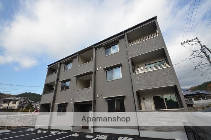 広島県広島市安佐北区可部町大字上町屋の賃貸アパートの外観