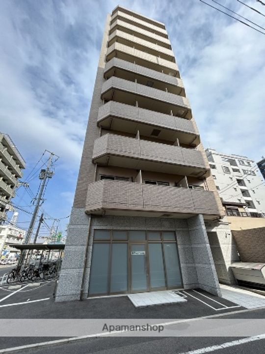 広島県広島市中区広瀬町の賃貸マンションの外観
