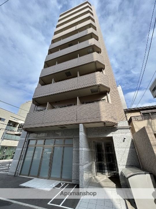 広島県広島市中区広瀬町の賃貸マンションの外観