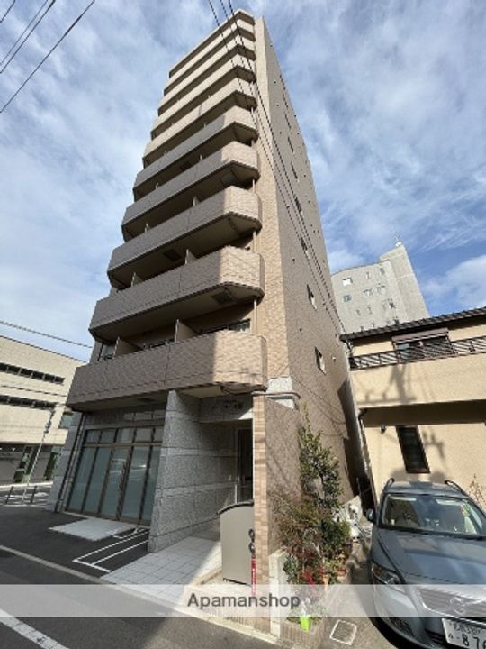 広島県広島市中区広瀬町の賃貸マンションの外観