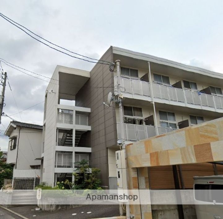 広島県広島市安佐南区東原1丁目の賃貸アパートの外観