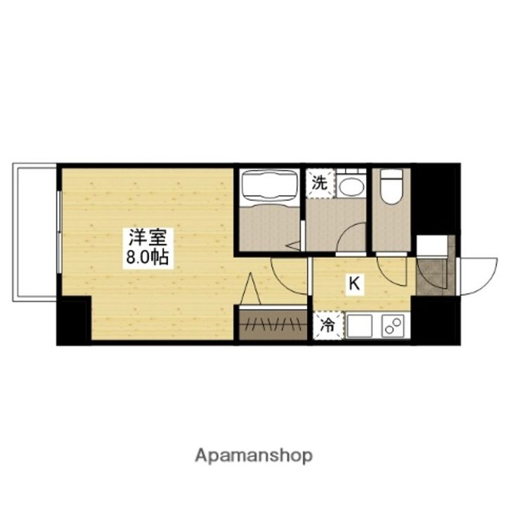 広島県広島市東区矢賀4丁目の賃貸マンションの間取り