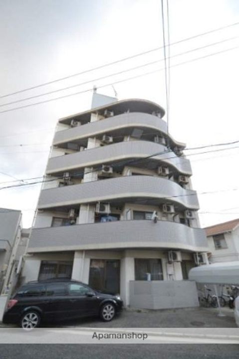 広島県広島市西区西観音町の賃貸マンションの外観