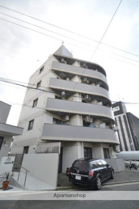 広島県広島市西区西観音町の賃貸マンションの外観