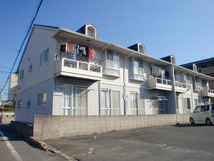 広島県広島市佐伯区海老園2丁目の賃貸アパートの外観