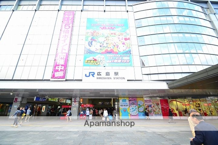 広島県広島市南区京橋町の賃貸マンションの周辺