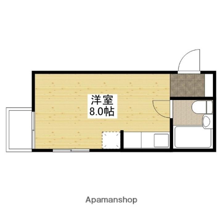 メゾンドエルメスの間取り