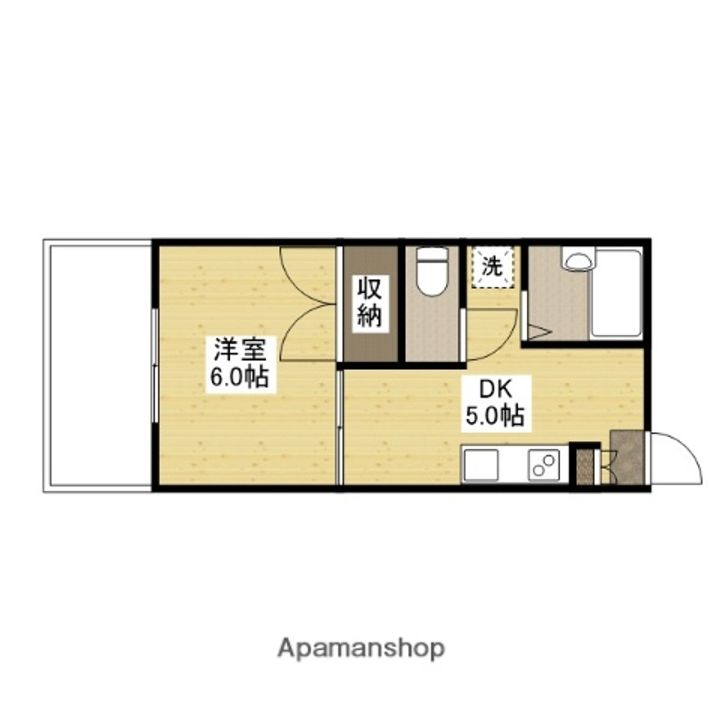 フレグランス藤井の間取り