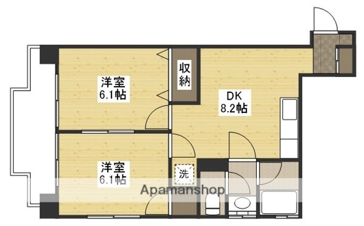 第2柴田ビルの間取り