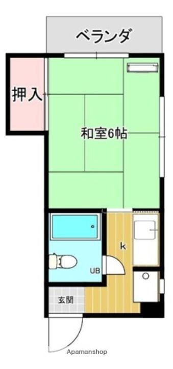 サンローズ東雲の間取り