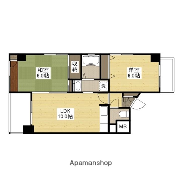 ブラウンハウスの間取り