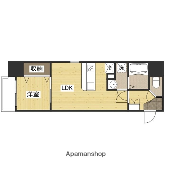 LION鶴見の間取り