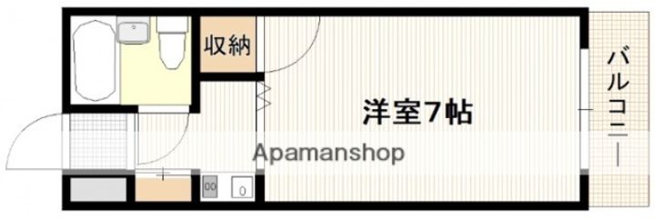 ジャルダン三筋の間取り