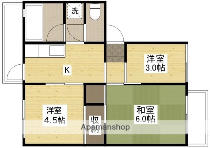 第1住田マンションの間取り
