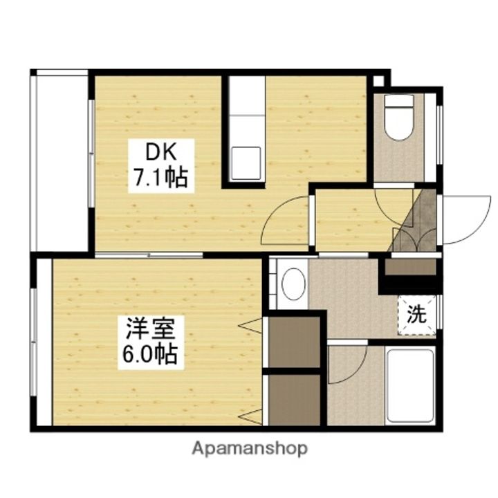 コンフォートYAMADAの間取り