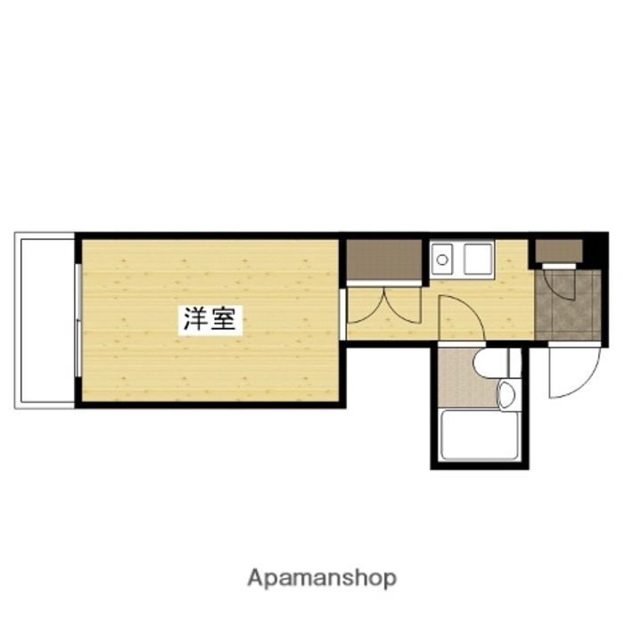 サンシャイン舟入中町の間取り