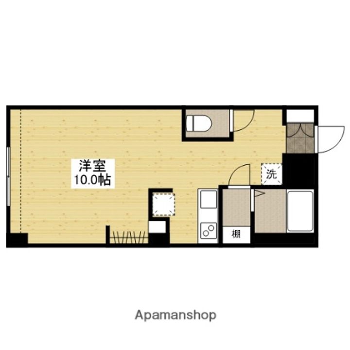 鷹野橋マンションの間取り