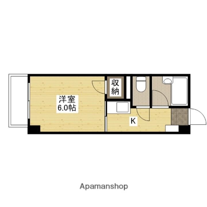 ウイング上安(旧ロイヤル上安)の間取り