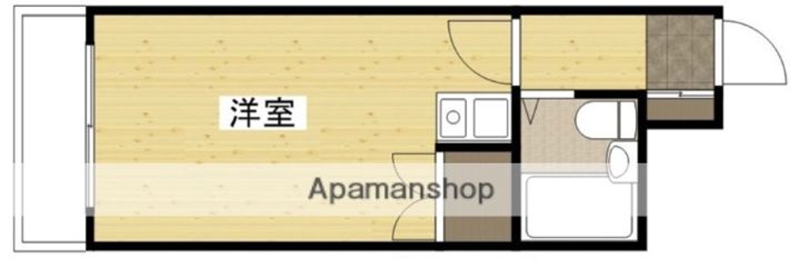 カメイファイブの間取り