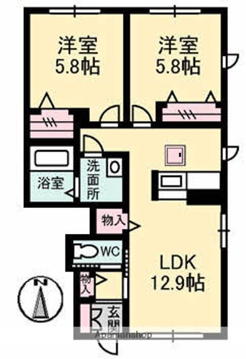 ストーンヘッドの間取り