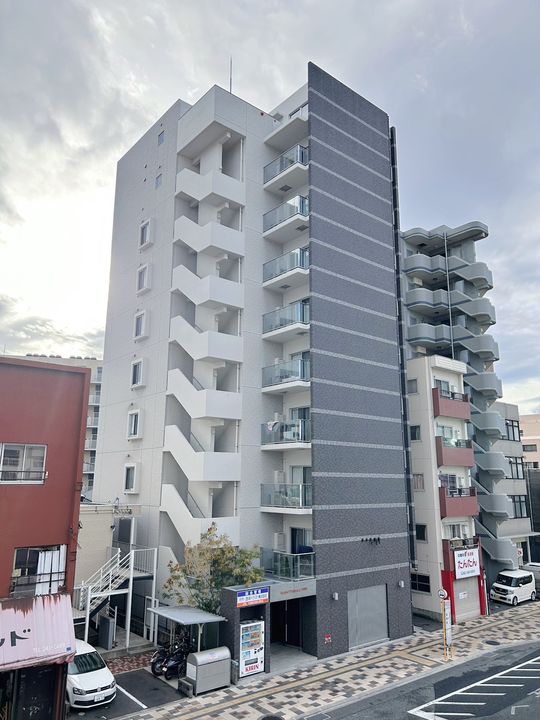 広島県広島市中区平野町の賃貸マンションの外観