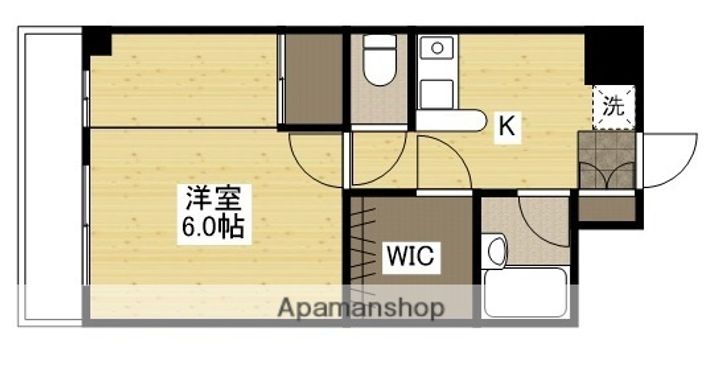 ラポール中島の間取り