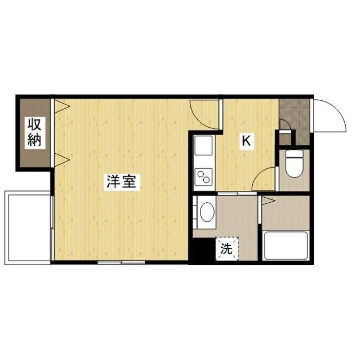 マインアムレット広瀬北の間取り