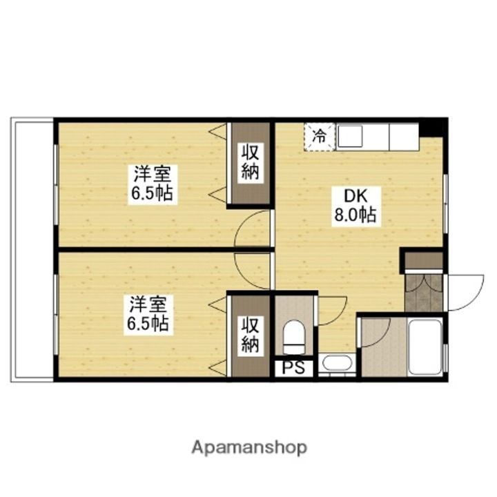 BLUE HILLSの間取り