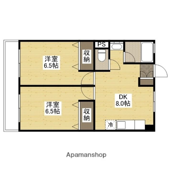 BLUE HILLSの間取り