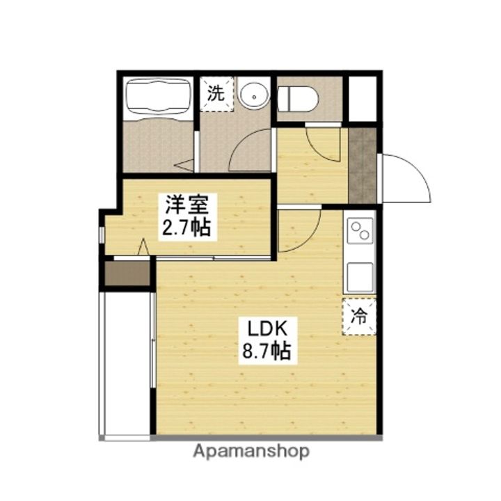 スマイルレジデンス廿日市本町の間取り